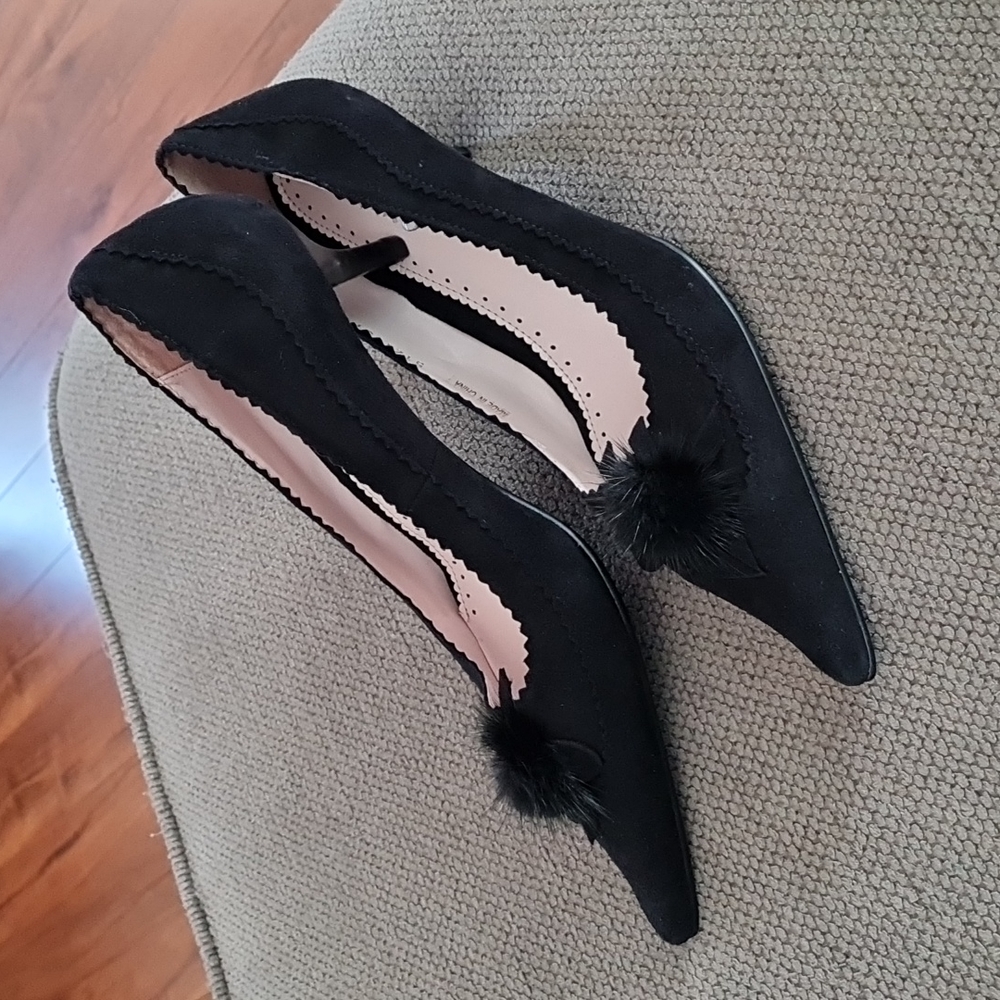 🥰HP🥰POINTY BLACK HEELS - Picture 5 of 13